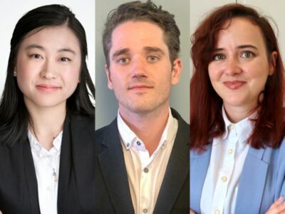 Susanna Yang, Chris Rezelman and Brooke Leaf-Wright